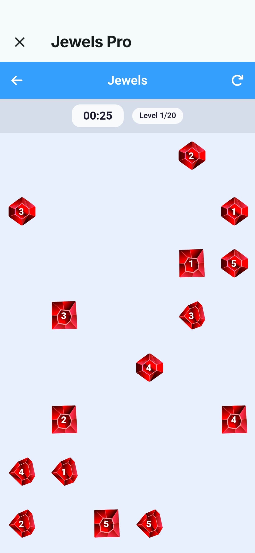I-Carenet mobile app cognitive game